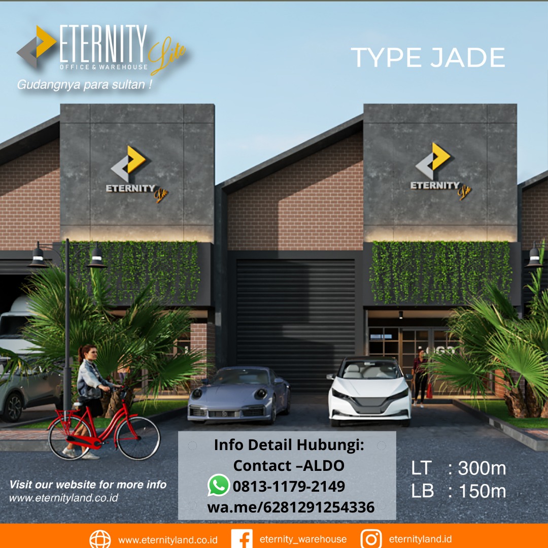 Eternity Warehouse office Gudangnya para Sultan